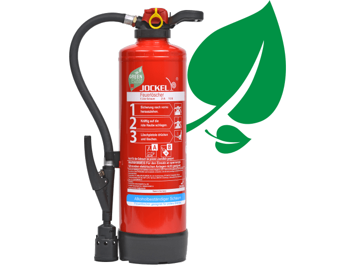 Feuerlöscher der Green-Serie von Jockel