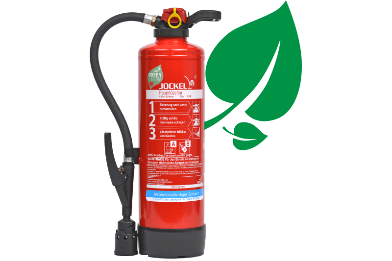 Feuerlöscher der Green-Serie von Jockel