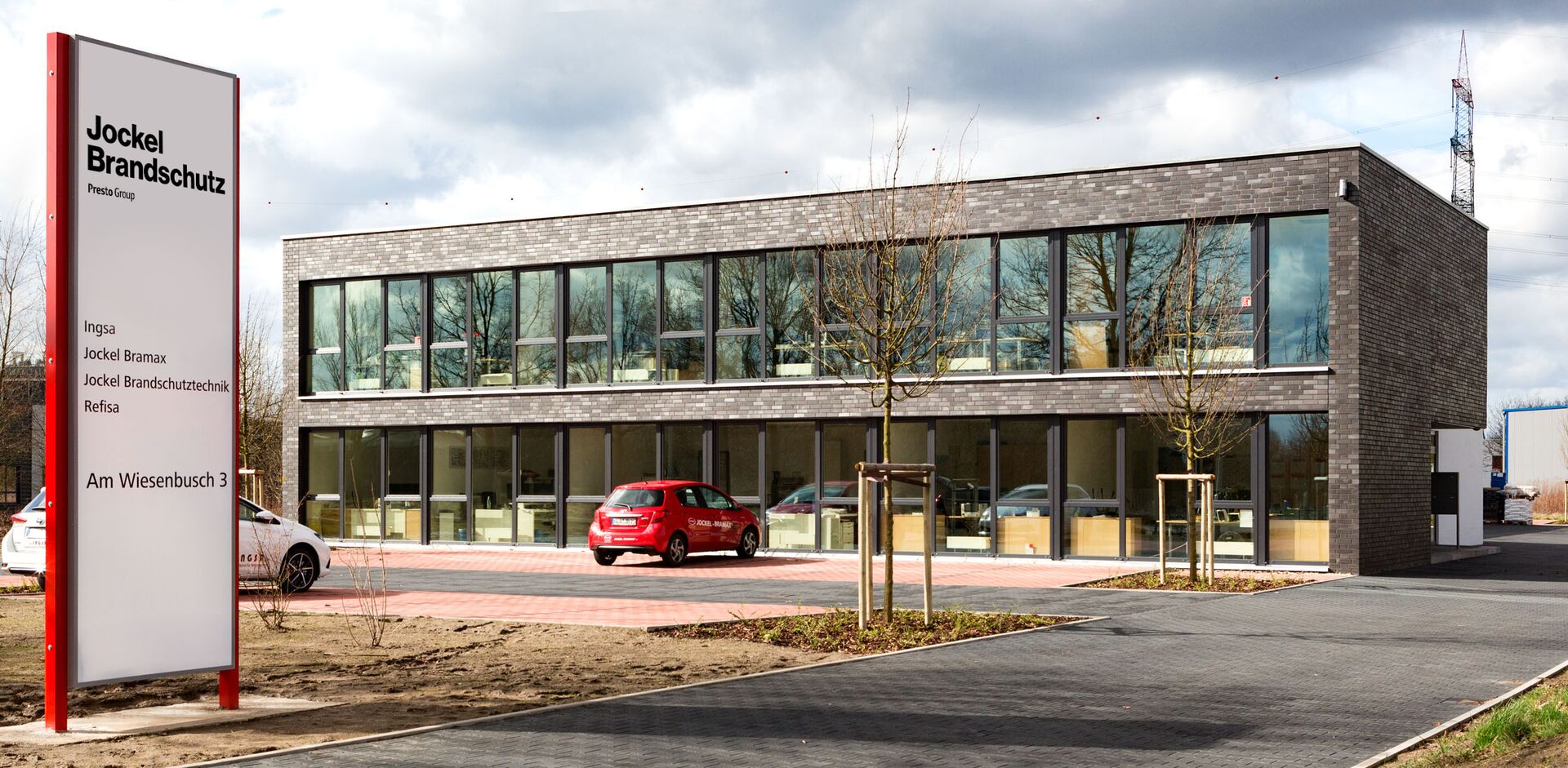 Aussenaufnahme vom Jockel Standort in Gladbeck