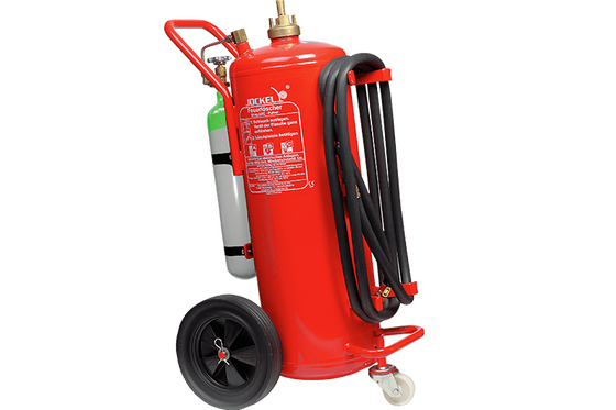 Fahrbare Feuerlöscher von Jockel