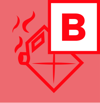 Icon  Brandklasse B