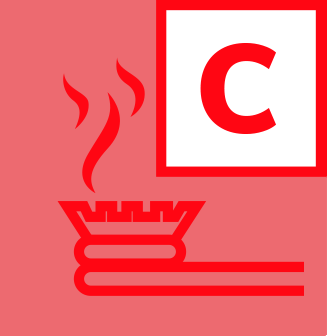 Brandklasse C Icon Brandklasse C