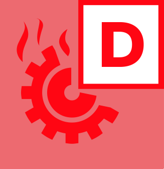 Brandklasse D Icon Brandklasse D