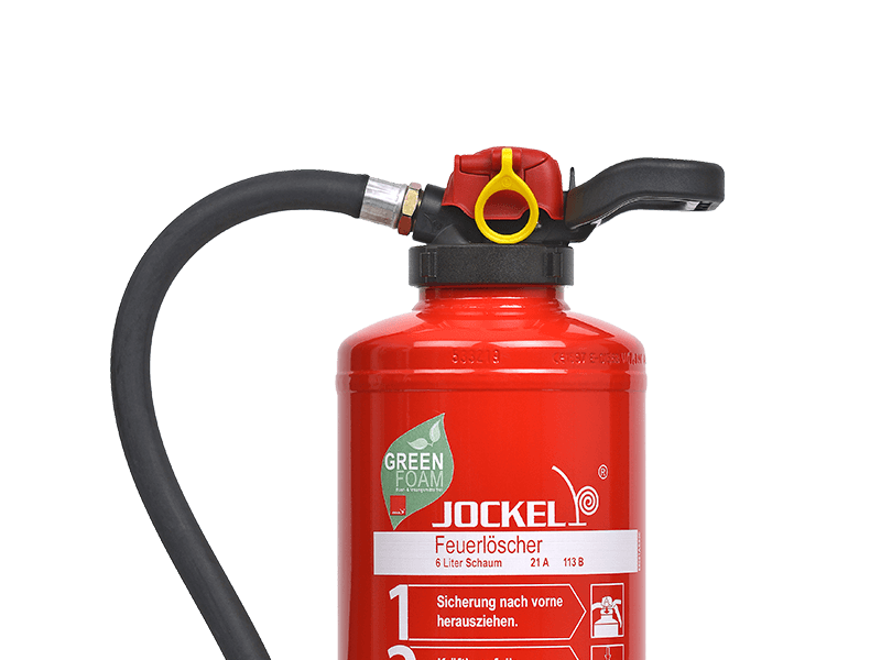 Jetzt auf umweltfreundliche Feuerlöscher umsteigen Feuerlöscher der Green-Serie von Jockel
